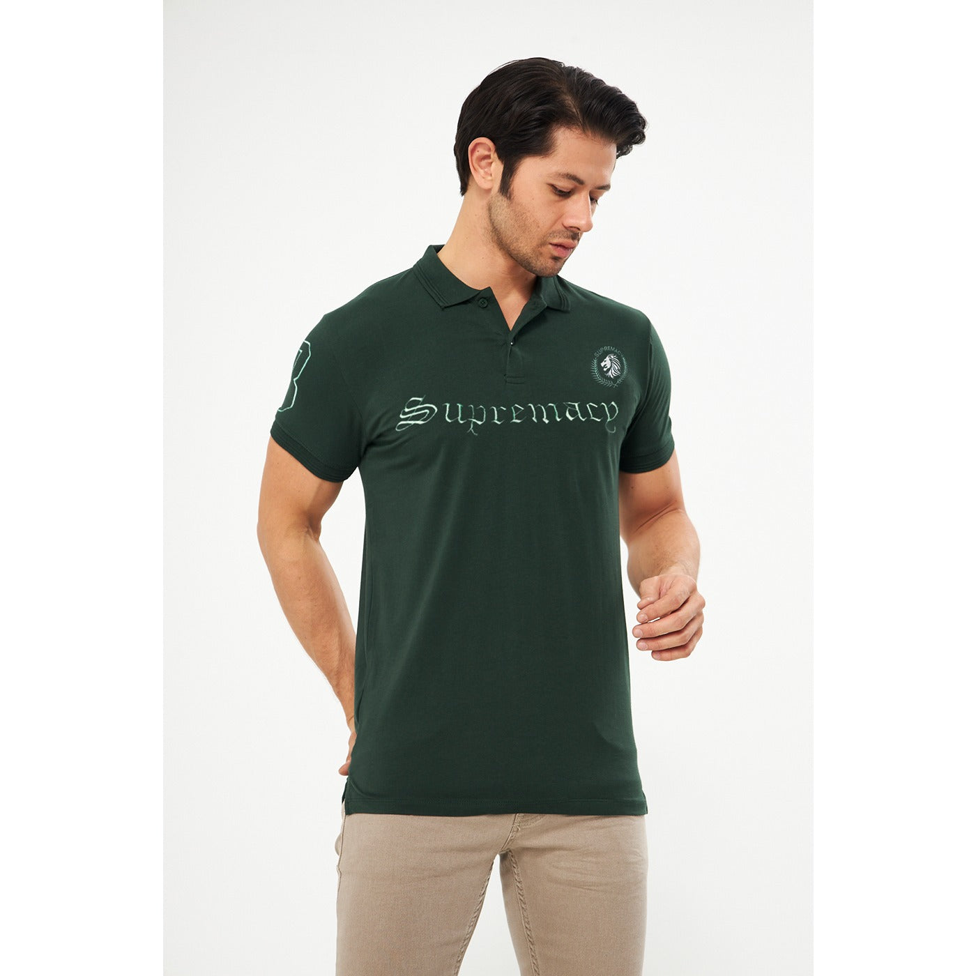 Green Supremacy Smart Fit Polo | Montivo Pakistan