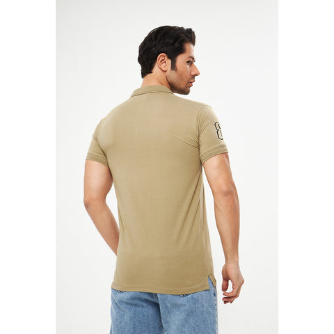 Beige Supremacy Smart Fit Polo | Montivo Pakistan