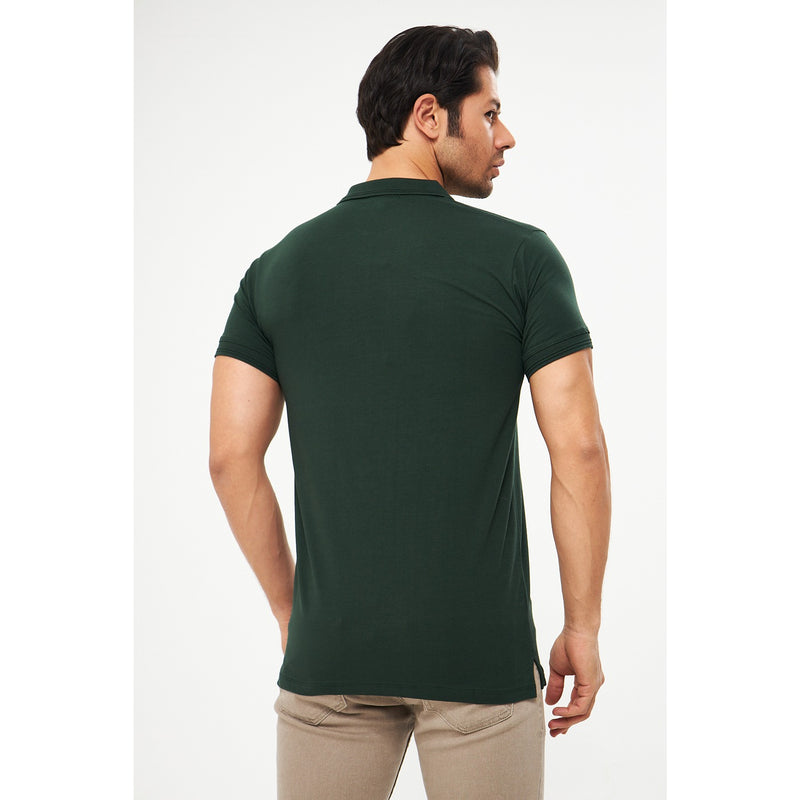 Green Superdry Smart Fit Polo | Montivo Pakistan