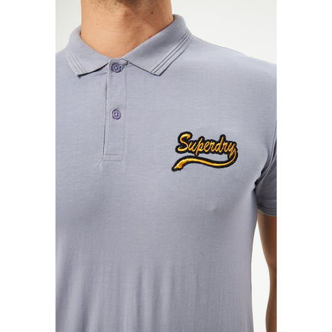 Grey Superdry Smart Fit Polo | Montivo Pakistan