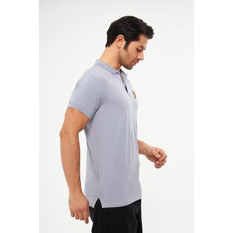 Grey Superdry Smart Fit Polo | Montivo Pakistan