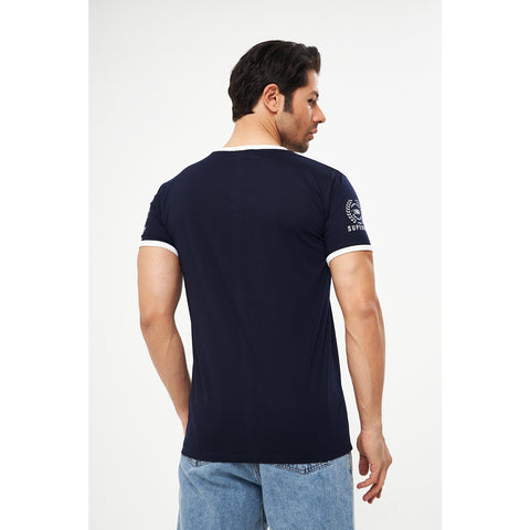 Navy Superdry Smart Fit Tshirt | Montivo Pakistan