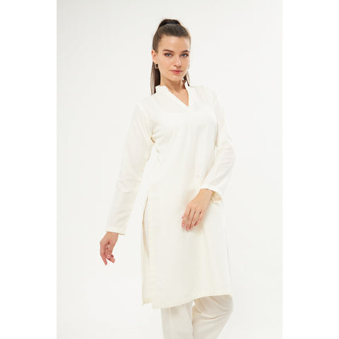 White Matching Co-Ord Set | Montivo Pakistan
