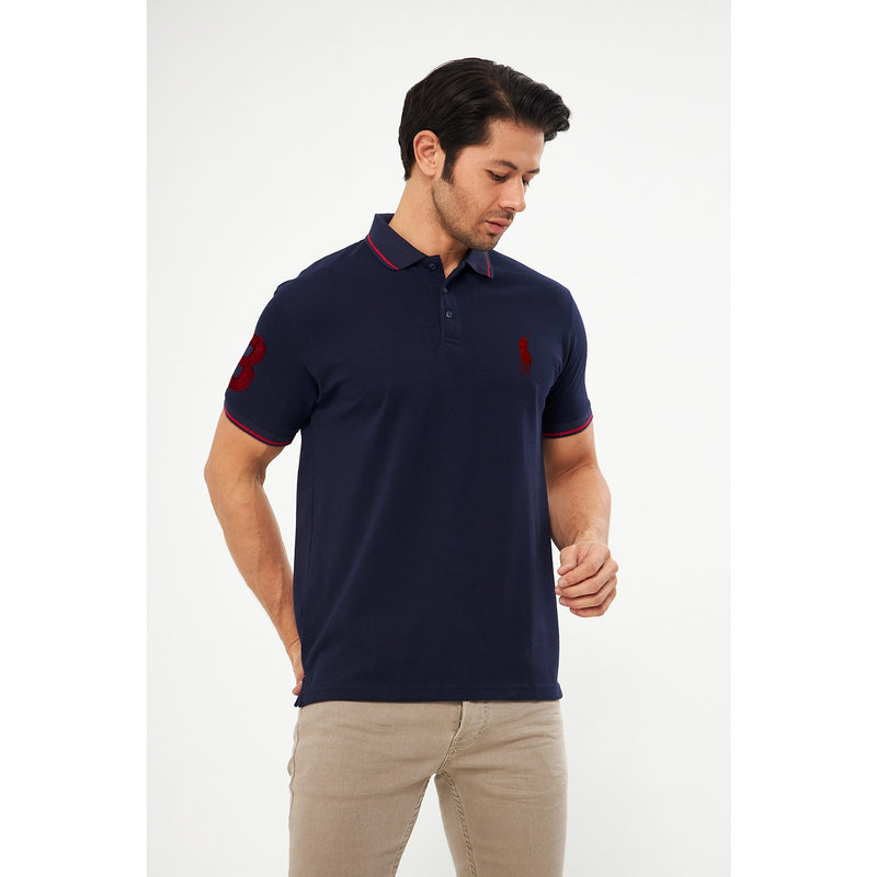 Navy RL Pique Polo | Montivo Pakistan