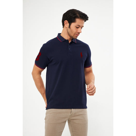 Navy RL Pique Polo | Montivo Pakistan