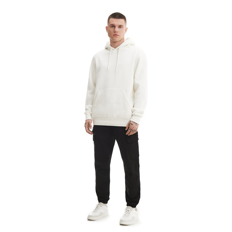 White Oversized Jogging Sweatshirt Top | Montivo Pakistan
