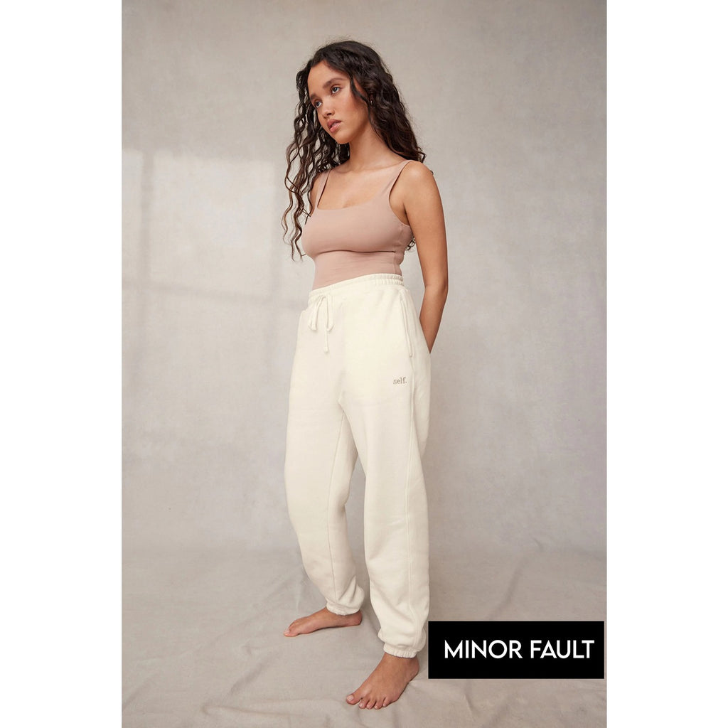 (Minor Fault) White Oversized Trouser | Montivo Pakistan