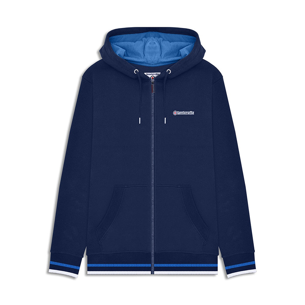 Blue Zipper Hoodie | Montivo Pakistan