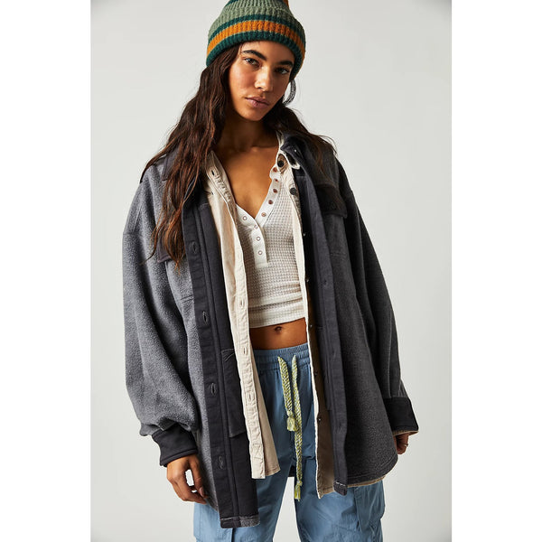 Incense Oversized Shirt Jacket | Montivo Pakistan
