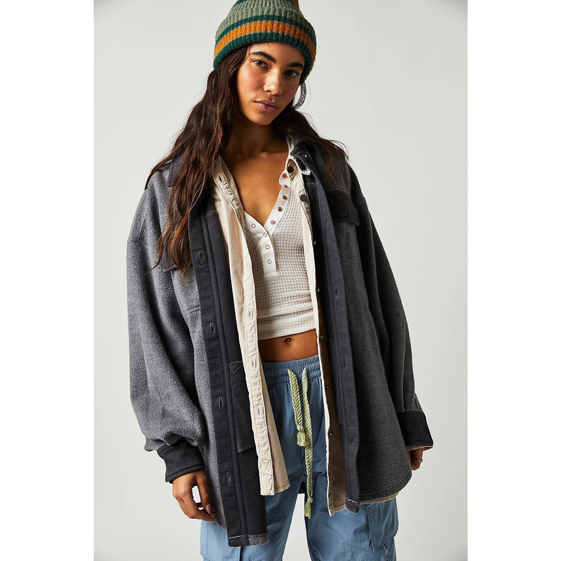 Incense Oversized Shirt Jacket | Montivo Pakistan