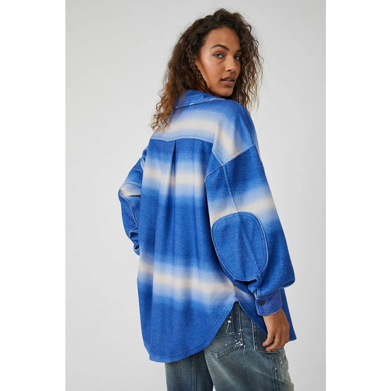 Deep Sea Oversized Shirt Jacket | Montivo Pakistan