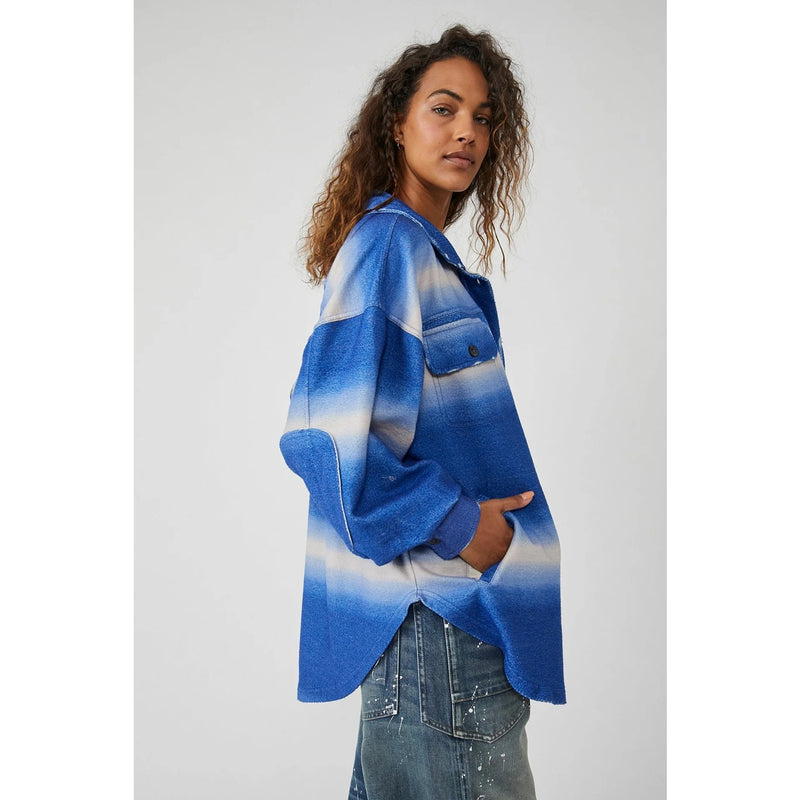 Deep Sea Oversized Shirt Jacket | Montivo Pakistan