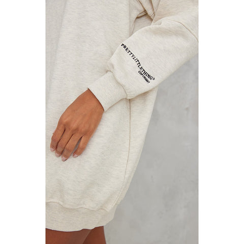 PTL Long Oversized Grey Sweatshirt | Montivo Pakistan