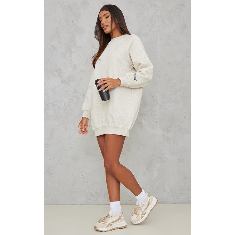 PTL Long Oversized Grey Sweatshirt | Montivo Pakistan