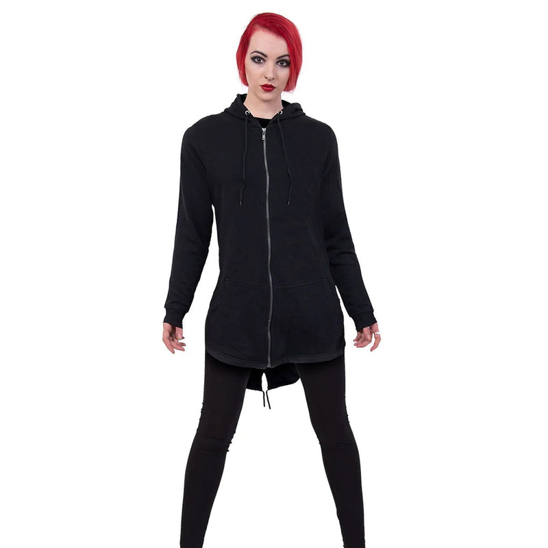 Oversized Fishtail Zipper Hoodie | Montivo Pakistan