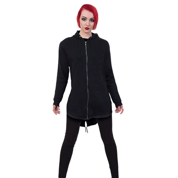 Oversized Fishtail Zipper Hoodie | Montivo Pakistan