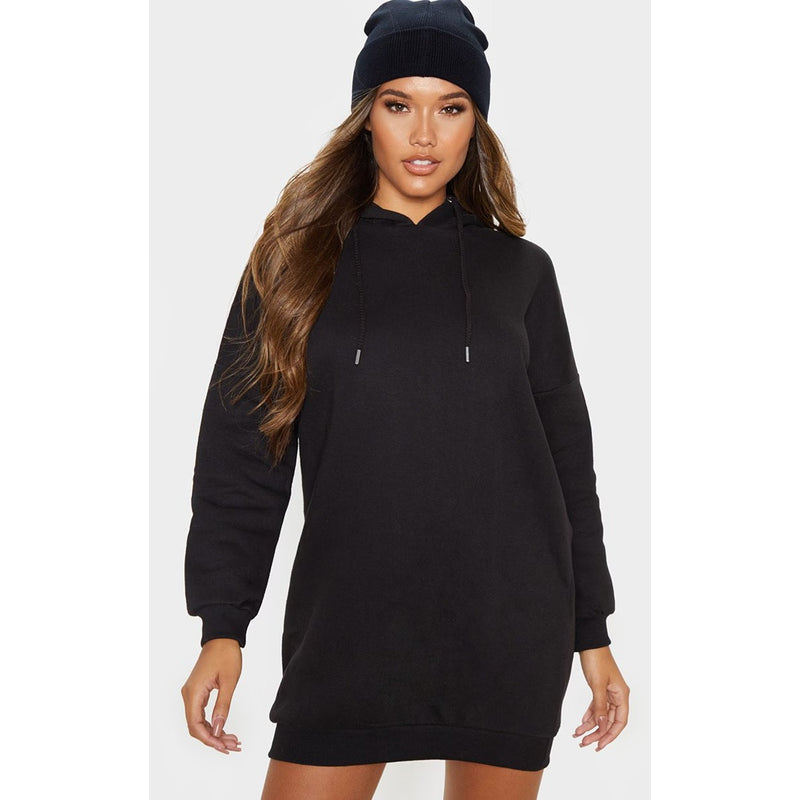 Black Oversized Jumper Hoodie | Montivo Pakistan
