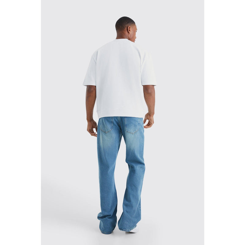 White Oversized Heavyweight Sweatshirt | Montivo Pakistan