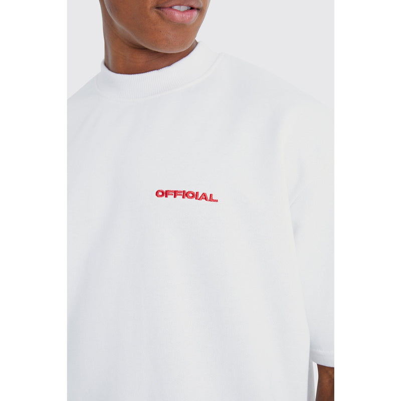 White Oversized Heavyweight Sweatshirt | Montivo Pakistan