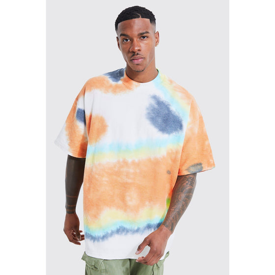 Tie Dye Oversized Heavyweight Sweatshirt | Montivo Pakistan
