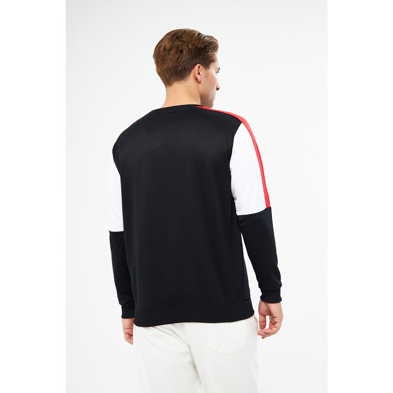 Black Colourblock Sweatshirt | Montivo Pakistan