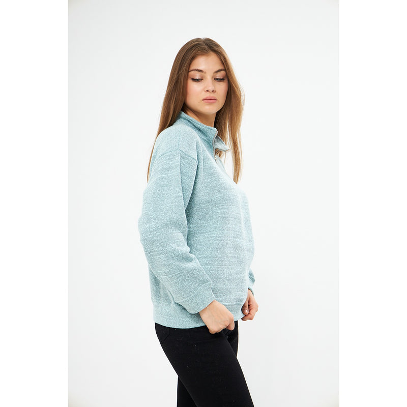 Floating Blue Oversized Sweatshirt | Montivo Pakistan