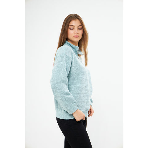 Floating Blue Oversized Sweatshirt | Montivo Pakistan
