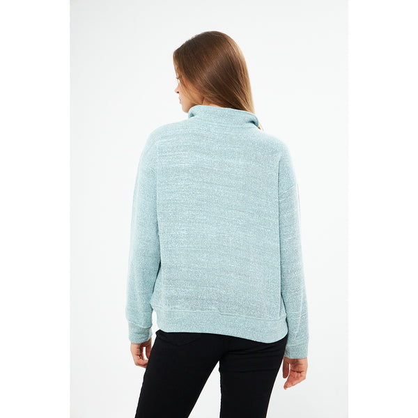 Floating Blue Oversized Sweatshirt | Montivo Pakistan