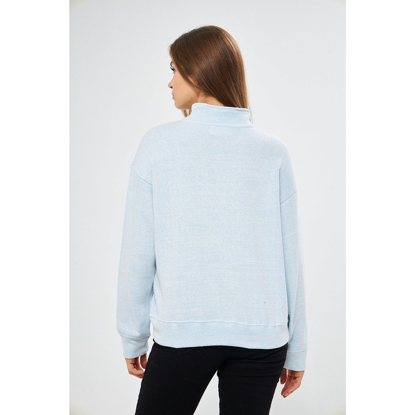 Light Blue Oversized Sweatshirt | Montivo Pakistan