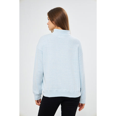 Light Blue Oversized Sweatshirt | Montivo Pakistan