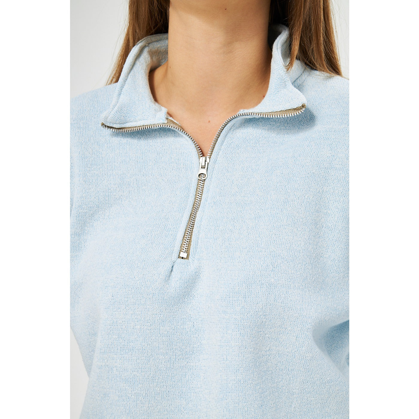 Light Blue Oversized Sweatshirt | Montivo Pakistan