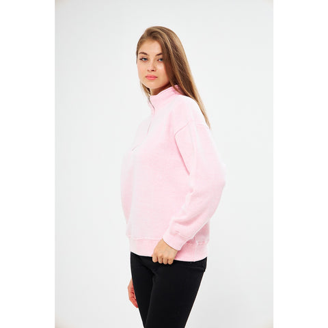 Blush Pink Oversized Sweatshirt | Montivo Pakistan