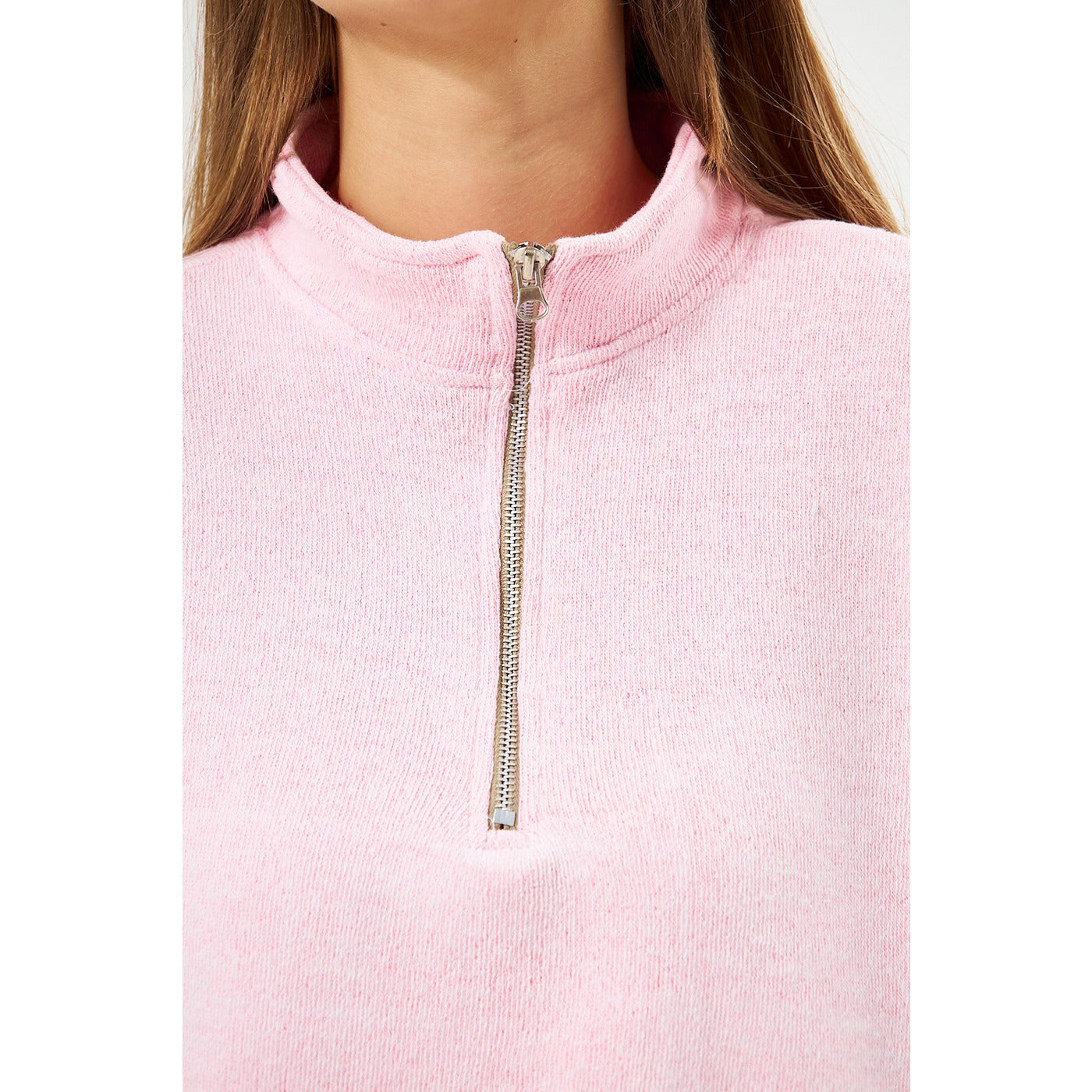 Blush Pink Oversized Sweatshirt | Montivo Pakistan