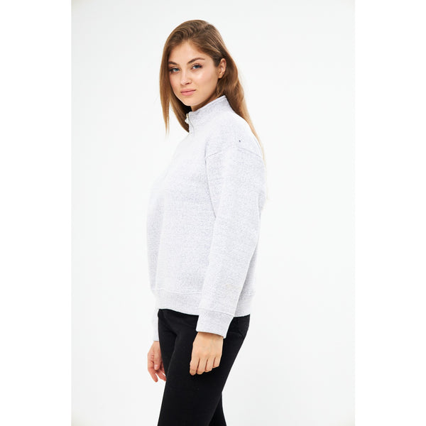 Light Grey Oversized Sweatshirt | Montivo Pakistan