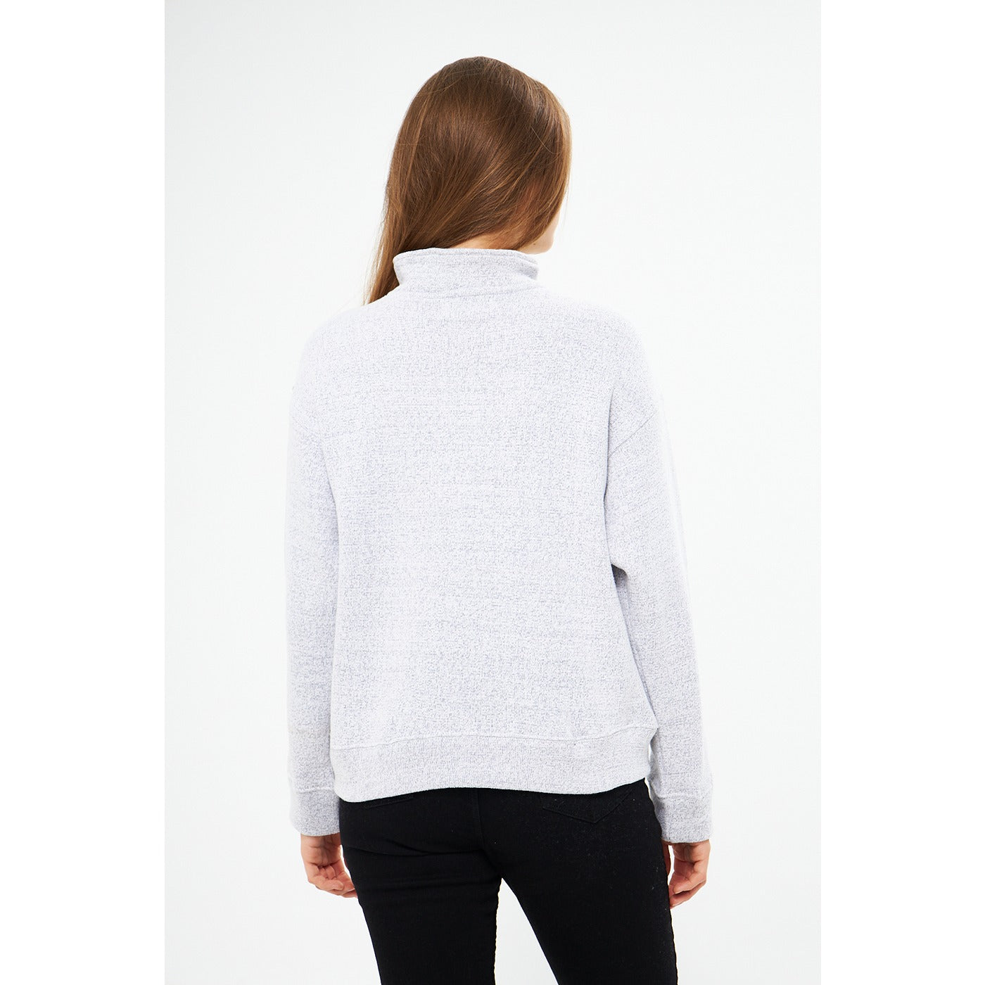 Light Grey Oversized Sweatshirt | Montivo Pakistan