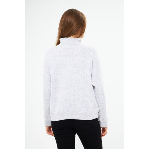 Light Grey Oversized Sweatshirt | Montivo Pakistan