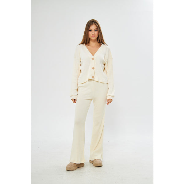 Lemon Cream Waffle Matching Set | Montivo Pakistan