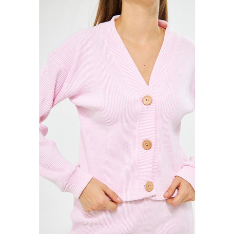 Blush Pink Waffle Matching Set | Montivo Pakistan