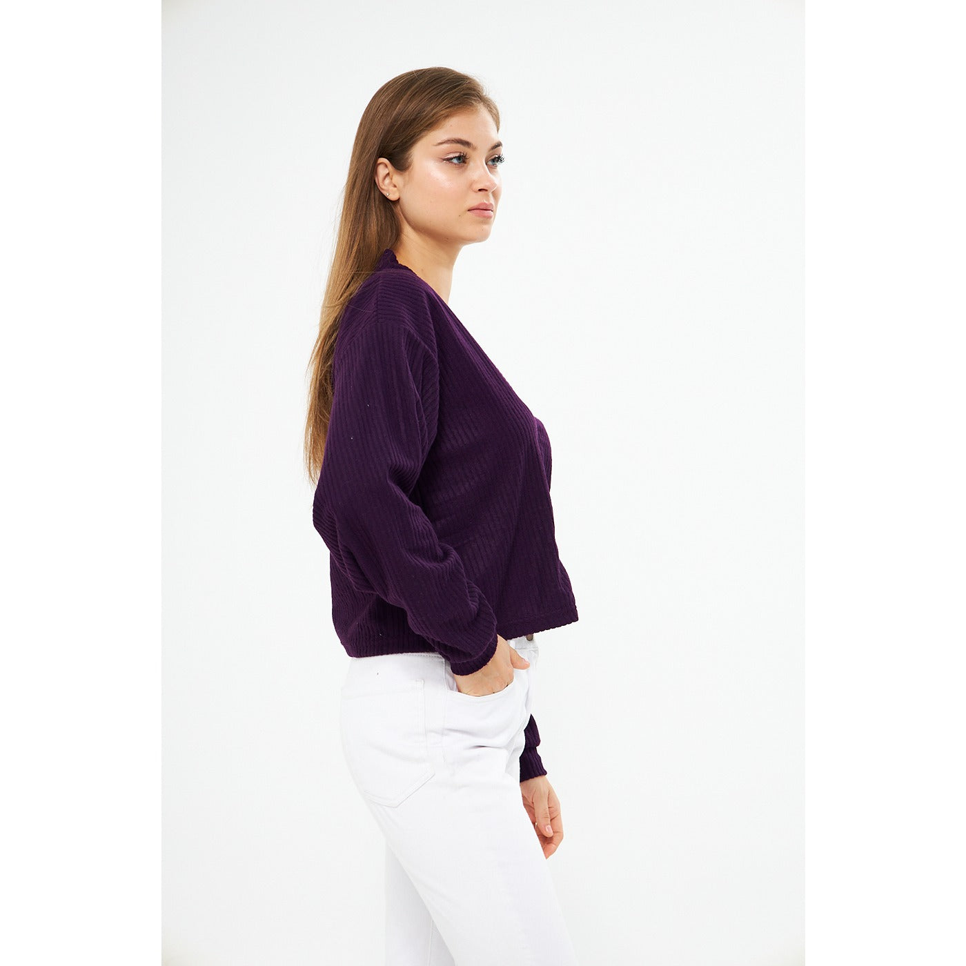 Blackcurrant Jacket Cardigan | Montivo Pakistan