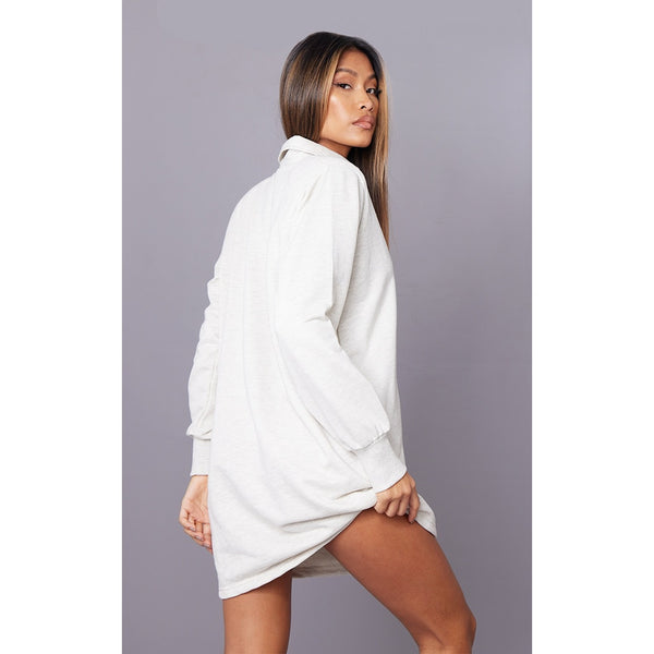 Offwhite Shoulder Pad Collar Sweatshirt | Montivo Pakistan