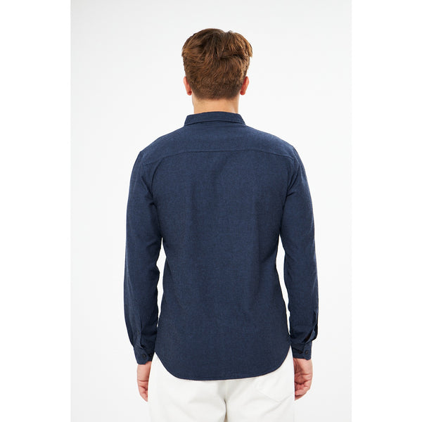 Navy Double Pocket Shirt | Montivo Pakistan