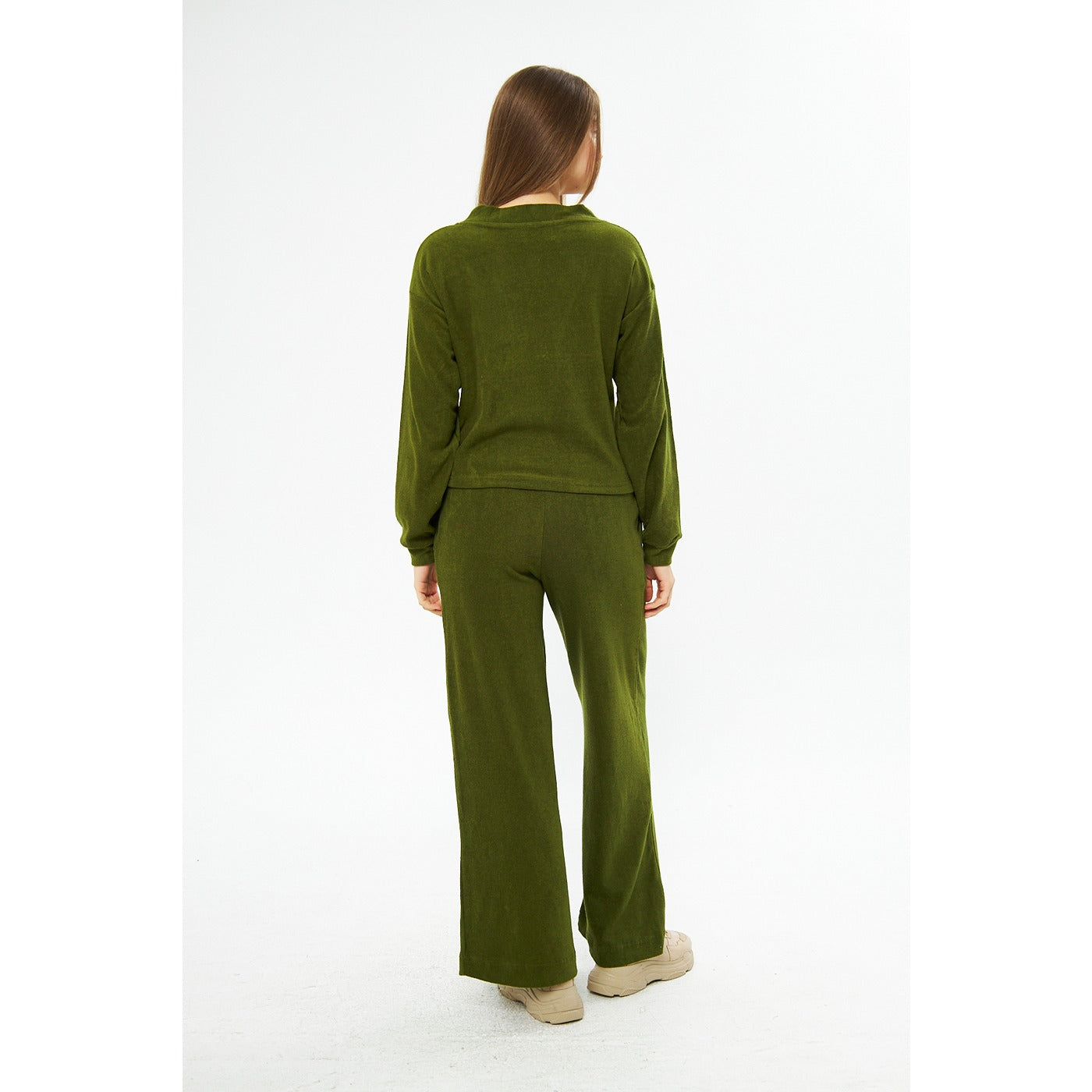 Green Textured Co-ord Set | Montivo Pakistan