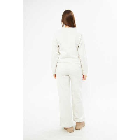Offwhite Melange Co-Ord Set | Montivo Pakistan