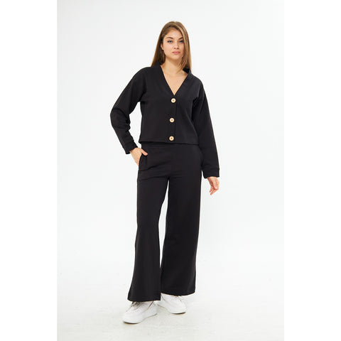 Black Co-Ord Set | Montivo Pakistan