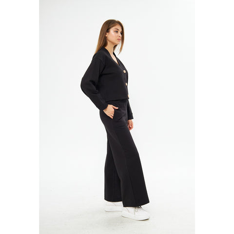 Black Co-Ord Set | Montivo Pakistan