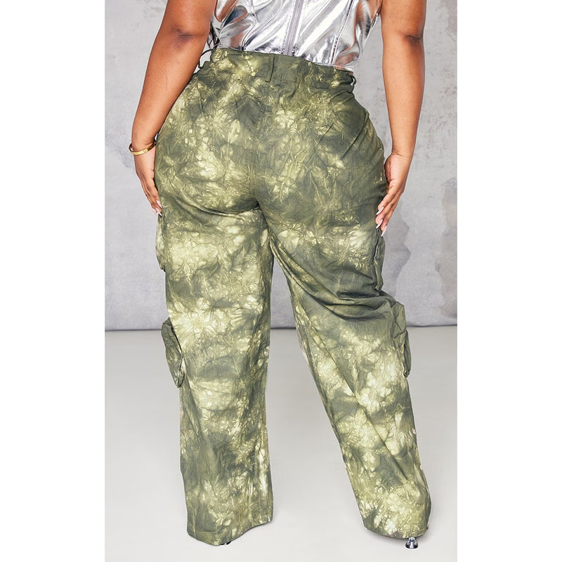 Light Khaki Camo Cargo Trousers | Montivo Pakistan