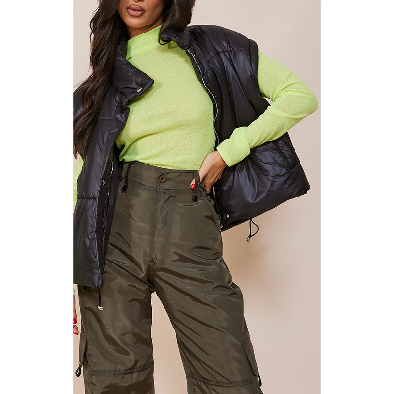 Khaki Straight Cargo Pocket Trousers | Montivo Pakistan
