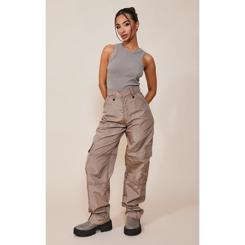 Stone Straight Cargo Pocket Trousers | Montivo Pakistan