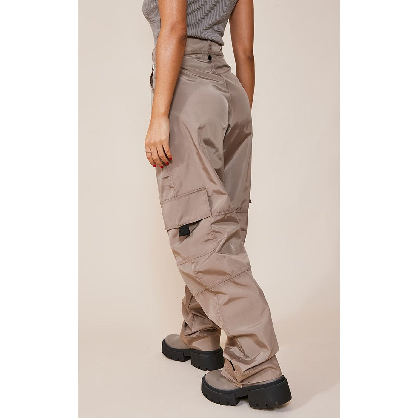 Stone Straight Cargo Pocket Trousers | Montivo Pakistan