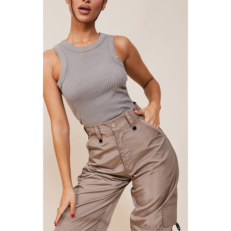 Stone Straight Cargo Pocket Trousers | Montivo Pakistan